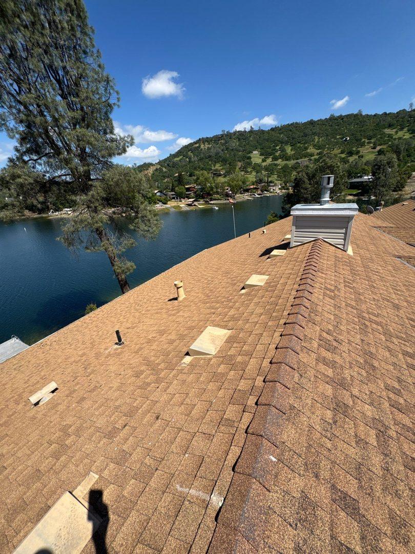 Before: Roof replacement in Jamestown