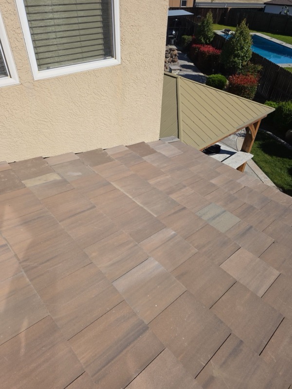 Completed tile repair in Livingston, CA