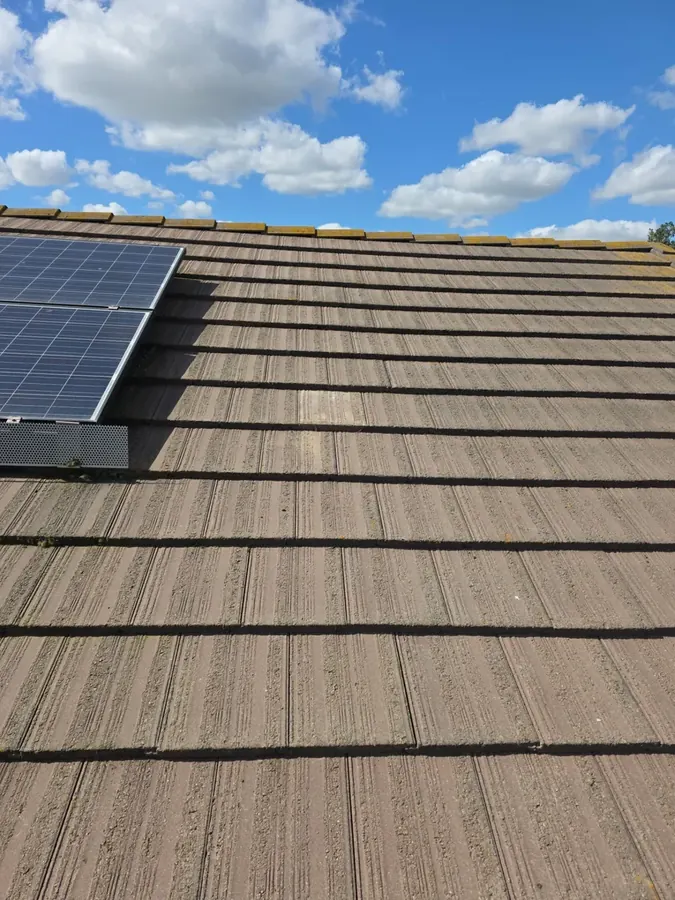 After: Tile roof repair in Livingston, CA